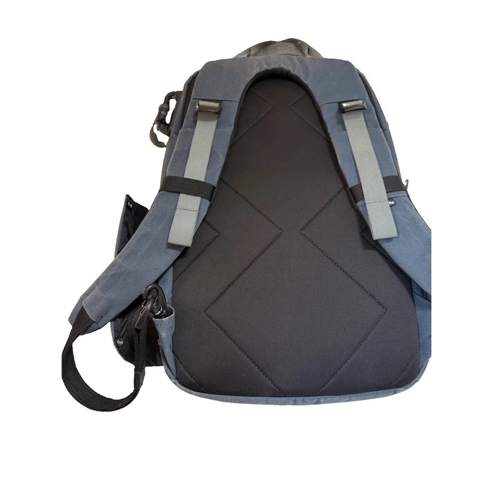 Pacsafe Intasafe Anti Theft Backpack 20L Laptop Bag Blue 18.5